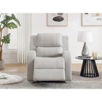 Manual Recliner Chair, Faux Leather, 32.28" Wide, Modern Style for Living Room