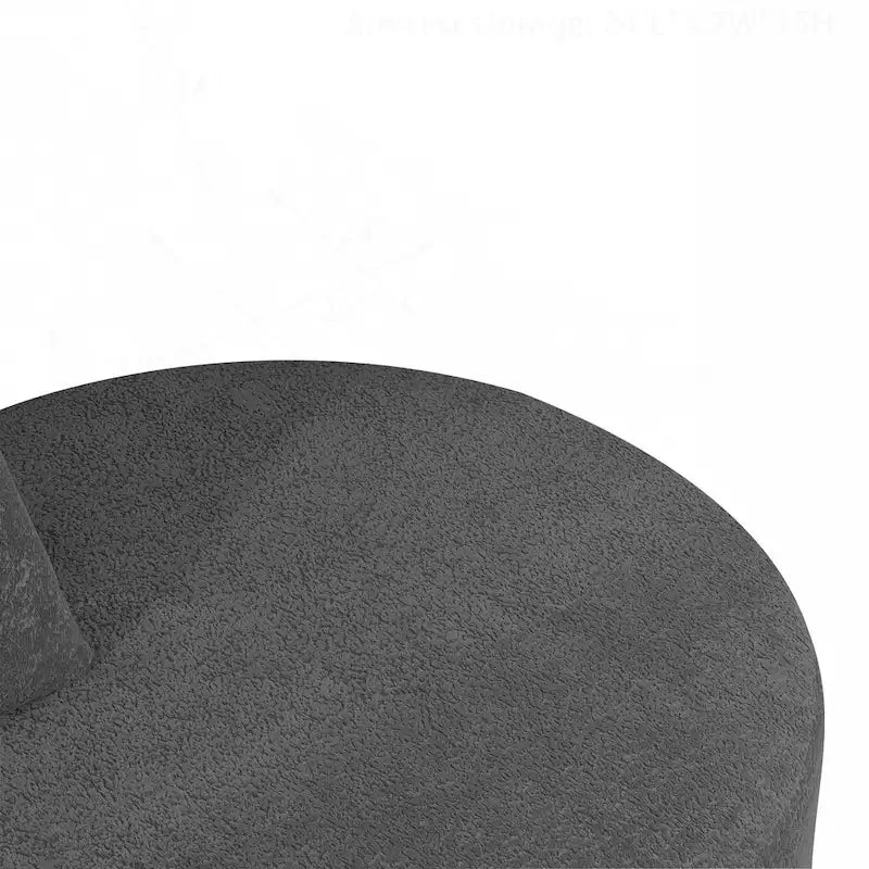 Curved Sectional Sofa with Pearl Fabric Upholstery, High-Density Foam, No Assembly Required