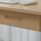 47.2" Computer Desk with 2 Drawers, Particle Board, Waterproof Surface, 4 Colors