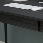 47.2" Computer Desk with 2 Drawers, Particle Board, Waterproof Surface, 4 Colors