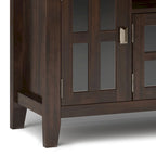 72" Solid Wood TV Stand for TVs up to 80 inch, Extra Wide Media Console with Storage