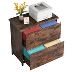 2-Drawer Lateral File Cabinet, Letter Size, Home Office Storage