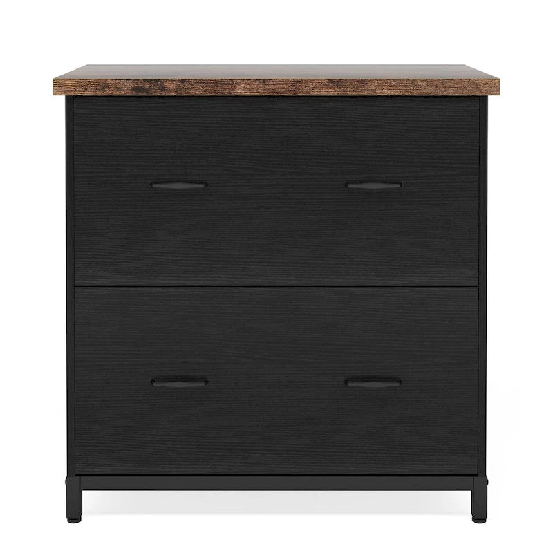 2-Drawer Lateral File Cabinet, Letter Size, Home Office Storage