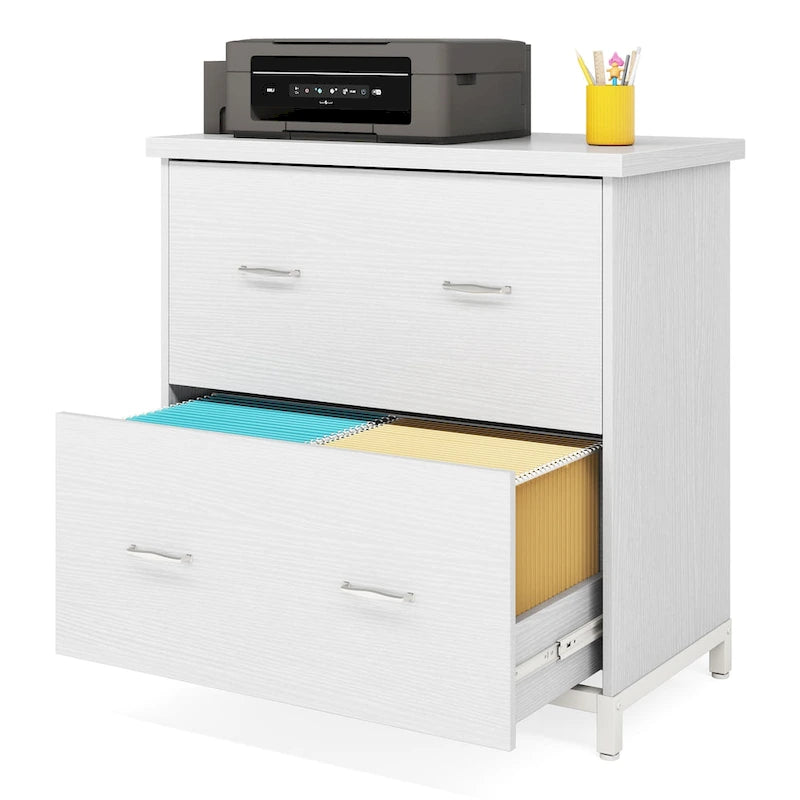 2-Drawer Lateral File Cabinet, Letter Size, Home Office Storage
