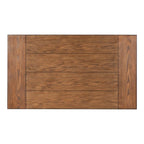 Industrial Metal & Wood Desk with 2 Shelves, 45" Wide, Ash Veneer Top, Black Frame