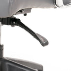 High-Back Leather Office Chair with Adjustable Height, Swivel & Tilt Lock, 5-Wheel Casters