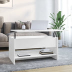 Lift Top Coffee Table with Hidden Storage - Engineered Wood, 31.5" x 19.7" x 16.7"