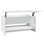 Lift Top Coffee Table with Hidden Storage - Engineered Wood, 31.5" x 19.7" x 16.7"