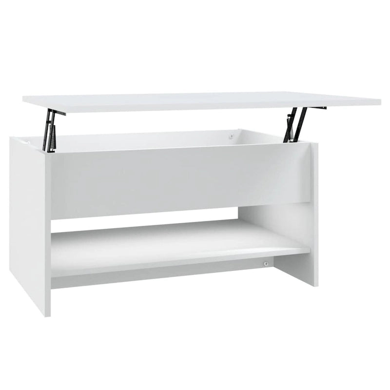 Lift Top Coffee Table with Hidden Storage - Engineered Wood, 31.5" x 19.7" x 16.7"