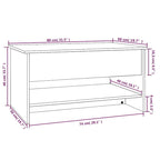 Lift Top Coffee Table with Hidden Storage - Engineered Wood, 31.5" x 19.7" x 16.7"