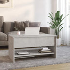 Lift Top Coffee Table with Hidden Storage - Engineered Wood, 31.5" x 19.7" x 16.7"