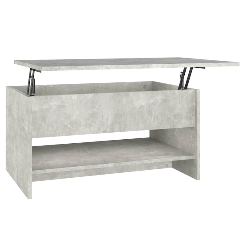 Lift Top Coffee Table with Hidden Storage - Engineered Wood, 31.5" x 19.7" x 16.7"
