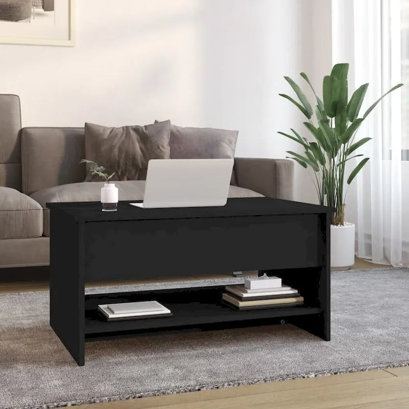Lift Top Coffee Table with Hidden Storage - Engineered Wood, 31.5" x 19.7" x 16.7"
