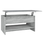 Lift Top Coffee Table with Hidden Storage - Engineered Wood, 31.5" x 19.7" x 16.7"