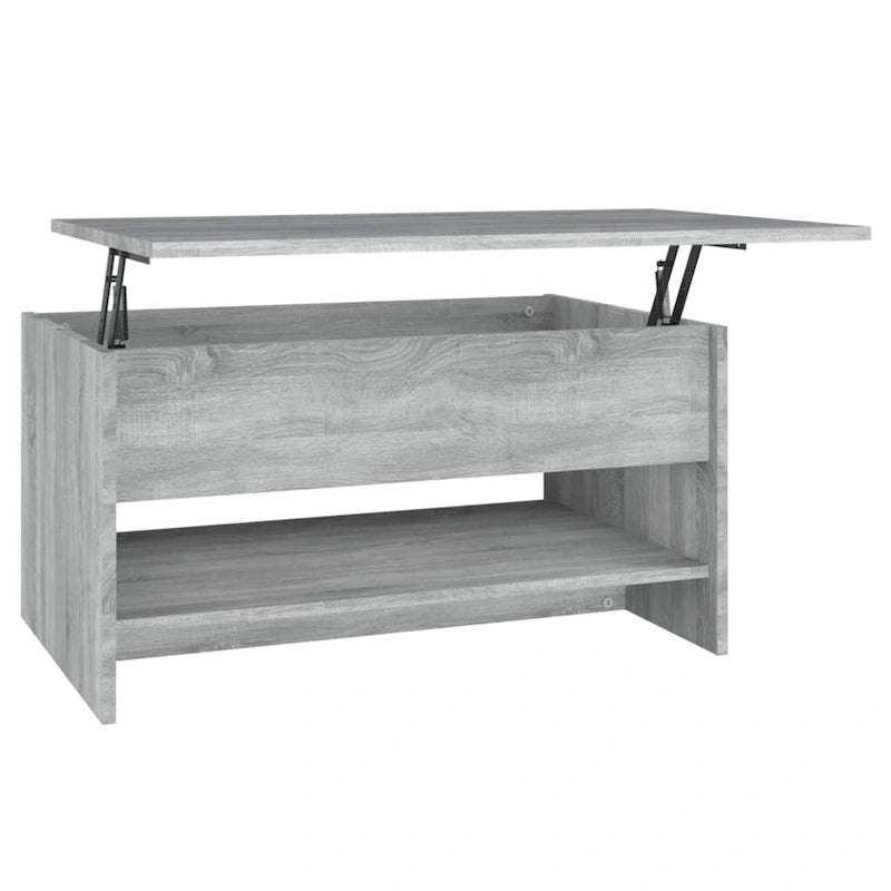 Lift Top Coffee Table with Hidden Storage - Engineered Wood, 31.5" x 19.7" x 16.7"